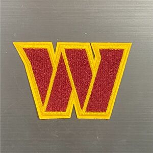 Washington Commanders Patch In Color. Approx size: 3 inch x 2 inch